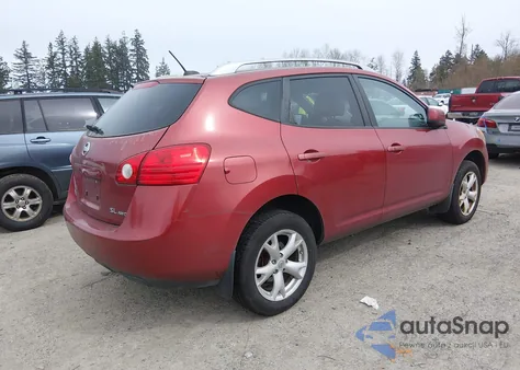 2009 Nissan Rogue Sl из США, поврежденный, VIN JN8AS58V49W166287